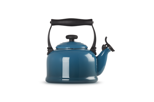 Le Creuset Fluitketel 2,1L Tradition 'Deep Teal'
