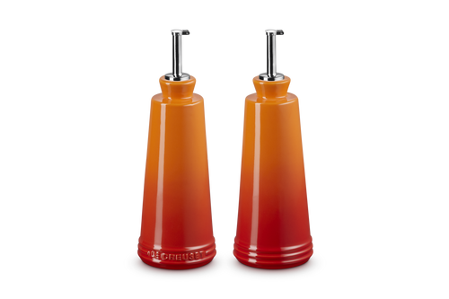 Le Creuset Öl- und Essigset 300 ml Signature 'Orange Red'