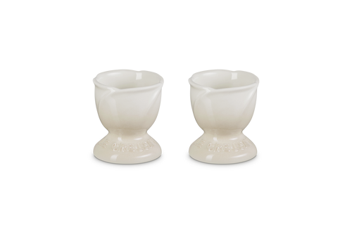 Le Creuset 2 Eierbecher Jardin 'Meringue'