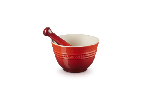 Le Creuset Mörser & Stößel 0,3L 'Kirschrot'