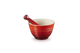 Le Creuset Mörser & Stößel 0,3L 'Kirschrot'