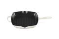 Le Creuset Grillpfanne quadratisch 26x26cm Grillit® 'Meringue'