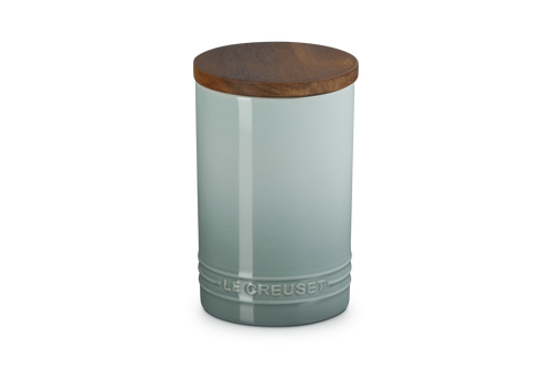 Le Creuset Vorratsglas Signature „Meersalz“, Ø 10,5 cm / 0,77 l