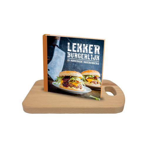 Schüsseln und Geschirr-Set – Pure Wood PH1428 + Buch Lekker Burgerlijk