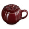 Le Creuset Becher 400ml Steingut 'Pumpkin Garnet'
