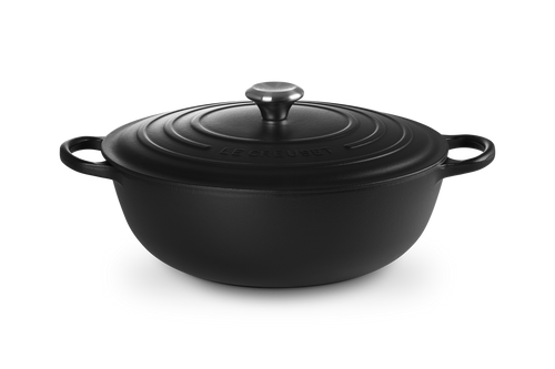 Le Creuset Marmite Signature Ø28cm / 4.9L 'Mat Zwart '