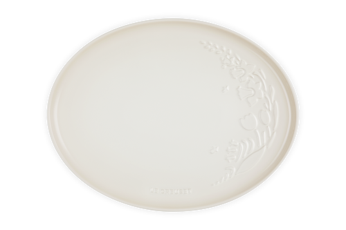 Le Creuset Serveerschaal Jardin Ø36cm 'Meringue'