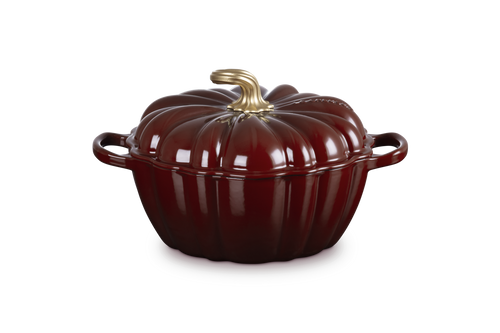 Le Creuset Gusseisen-Schmortopf ø24cm / 3,7L 'Pumpkin Garnet'
