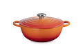 Le Creuset Marmite Signature Schmortopf „Orangerot“ Ø 26 cm / 4,1 l