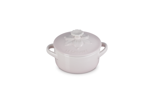 Le Creuset Mini-Braadpan Jardin Ø10cm / 0,25L 'Shell Pink'