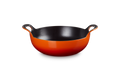 Le Creuset Balti-Schale / Wok Signature Ø24cm / 2,7L 'Orangerot'