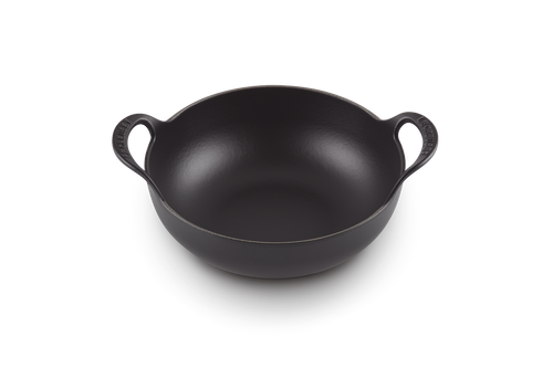Le Creuset Balti-Schale / Wok Signature Ø24cm / 2,7L 'Matt Schwarz'