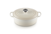Le Creuset Braadpan Ovaal Signature 'Meringue'