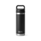 YETI Thermoflasche mit Chug Cap Drehverschluss 532ml Rambler 'Black'