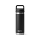 YETI Thermoflasche mit Chug Cap Drehverschluss 532ml Rambler 'Black'