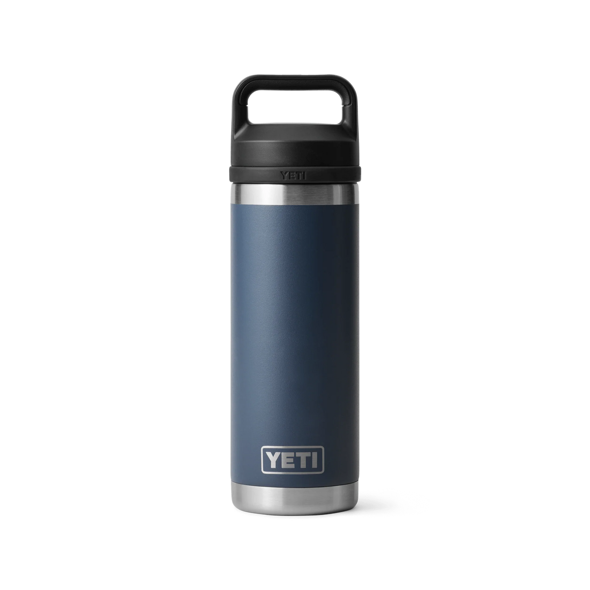 YETI Thermosflasche mit Chug Cap Drehverschluss 532ml Rambler 'Navy'