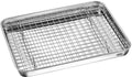 GEFU Bakplaat met Afkoelrek 31,5x24,5x2,5cm RVS