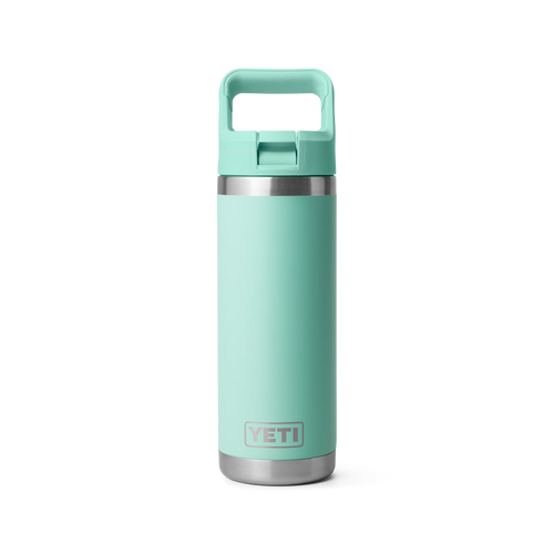 YETI Thermosflasche mit Strohhalmdeckel 532ml Rambler 'Seafoam'