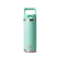 YETI Thermosflasche mit Strohhalmdeckel 532ml Rambler 'Seafoam'