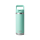 YETI Thermosflasche mit Strohhalmdeckel 532ml Rambler 'Seafoam'