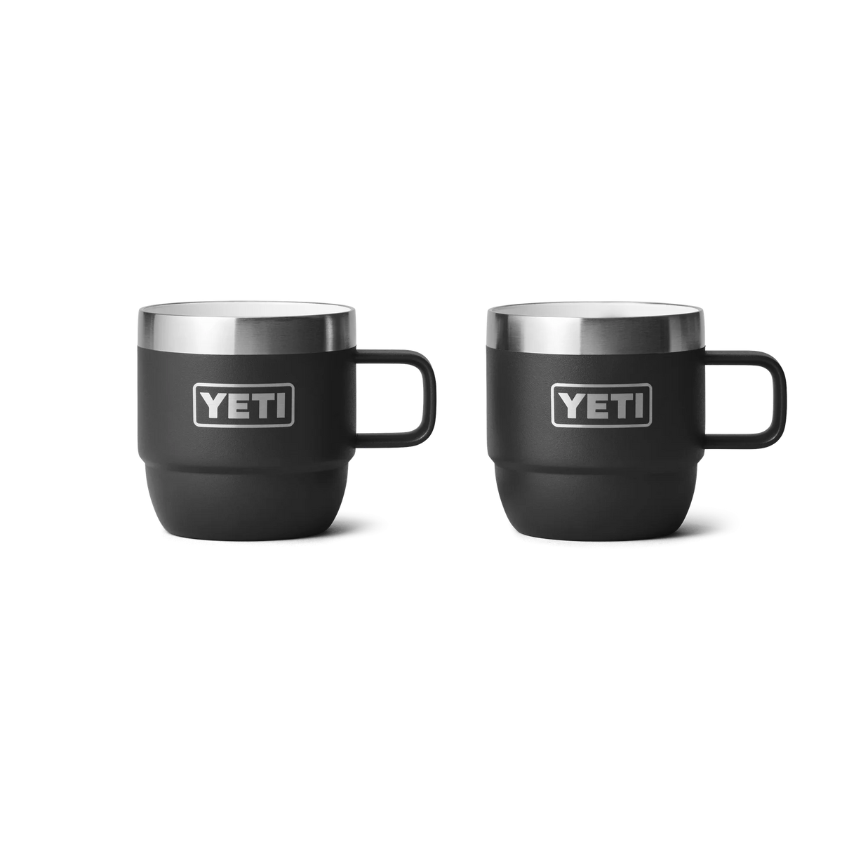 YETI 2 Stapelbare Thermo-Becher 177ml Rambler 'Black'