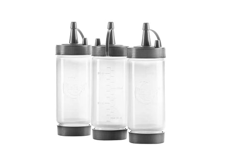 Plate-it Garnierflaschen-Set, 3-teilig