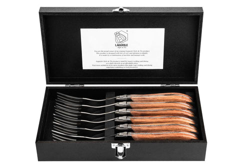 Laguiole Style de Vie Gabeln Pakka Rose 'Luxury Line'