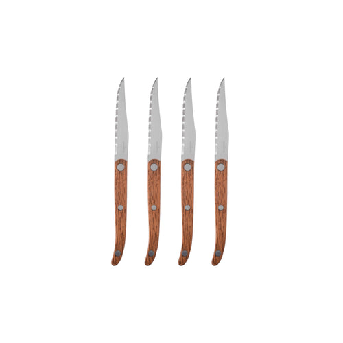 Moments Steakmessen Acacia set van 4