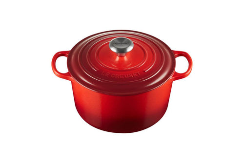 Le Creuset Braadpannen ø24cm / 5L Braadpan Hoog 'Kersenrood' 0024147291435 21195240602430 afbeelding#46743330914652
