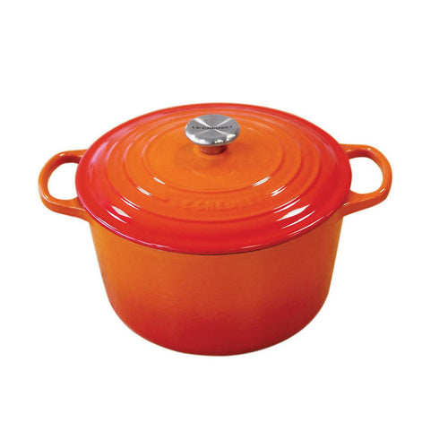 Le Creuset Braadpannen ø24cm / 5L Braadpan Hoog 'Oranjerood' 0024147291091 21195240902430 afbeelding