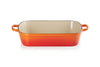 Bräter 'Orangerot' 6,6L