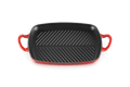 Le Creuset Grillplaten Grillplaat rechthoek 'Kersenrood' 0024147297635 20201300600422 afbeelding