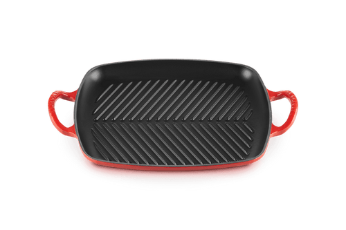 Le Creuset Grillplaten Grillplaat rechthoek 'Kersenrood' 0024147297635 20201300600422 afbeelding